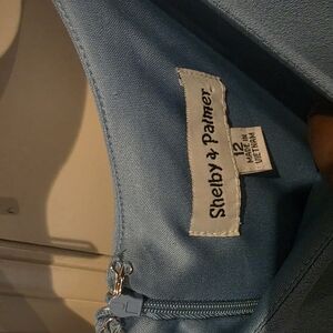 Shelby & Palmer Blue Midi Dress